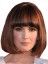 Good-looking Human Hair Straight Capless Wig