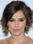 Medium Length Human Hair Lace Front Wig