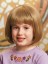 Short Bob With Full Bangs Girl's Wig