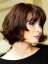 Medium Length Human Hair Wig With Little Curls