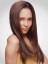 Lace Front Long Centre Parting Remy Human Hair Wig
