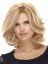 Medium Wavy Blonde Lace Wig