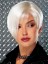 Short Monofilament Left Part With Lace Front Wig