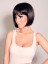 Short Straight Lace Front with Mono Wig
