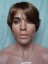 Straight Short Synthetic Mens Wig