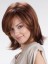 Middle Straight Capless Synthetic Wig