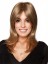 Long Wavy Monofilament Blonde Sleek Wig