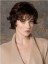 Short Wavy Monofilament Brown Cheap Wig