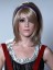 Medium Wavy Blonde 3/4 Wig