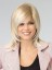 Straight Medium Length Capless Wig