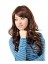 Long Wavy Gentle womanly Hair Wig