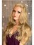 Long Loose Wavy Blonde 3/4 Wig
