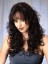 Capless Long Wavy Synthetic 3/4 Wig