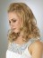 mid-length Blonde Wavy 3/4 Wigs