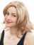 Straight Capless Medium Synthetic Hair 3/4 Wig