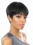 Sophisticated Boy-Cut Synthetic Wig
