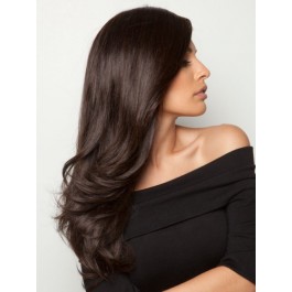 Long Layers And Loose Waves Front Lace Human Hair Wig