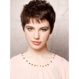 Short Capless Synthetic Wig With Straight Style