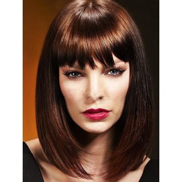 Delicate Straight Capless Synthetic Wig