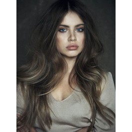 Popular Wavy Lace Front Remy Human Hair Wig