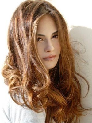 Glamorous Remy Human Hair Wavy Lace Front Wig
