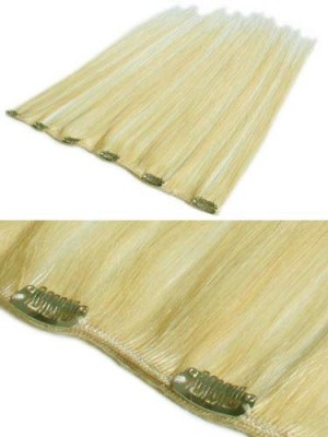 Cheap 12" Wide Clip In Hair Extensions