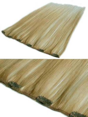 6 Super Thin Clips Hair Extensions