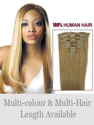 18" Lovely Straight Human Hair Extension