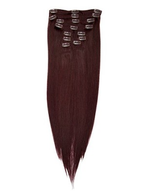 10 Pcs From 14" Vogue Clip In Full Head Set