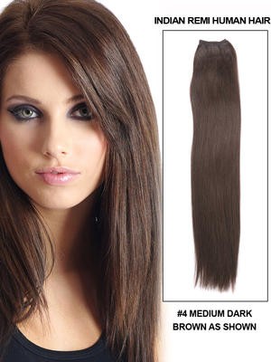 18" Remy Human Hair Elegant Weft Extensions