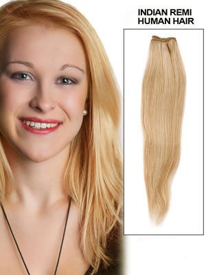 18" Straight Comfortable Human Hair Extensions 