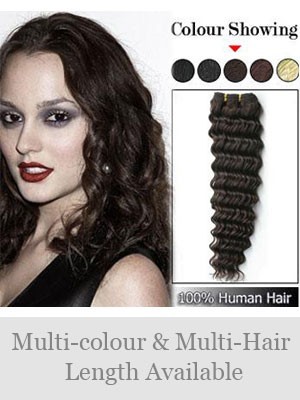High Quality Deep Wave Indian Remy Weft Extensions