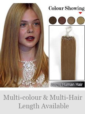 18" Human Hair Micro Loop Extensions