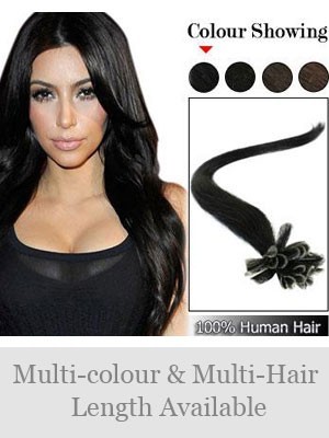 18" Graceful Remy Hair Nail Tip Extensions