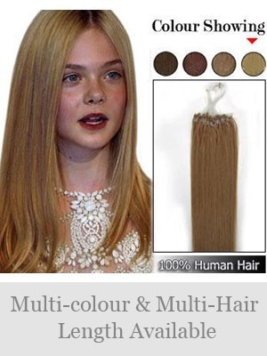 Amazing 18" 100% Human Hair Micro Loop Extensions
