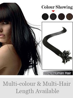 Wonderful 18" 100% Human Hair Nail Tip Extensions