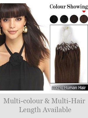 18" 100% Human Hair High Quality Micro Loop Extensions
