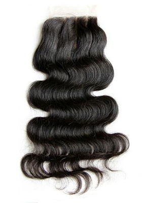 Three Part Remy Hair Body Wave Lace Closure 