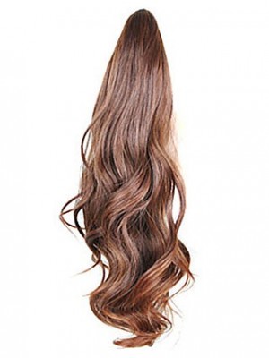Synthetic Wavy Ponytail With Claw Clip