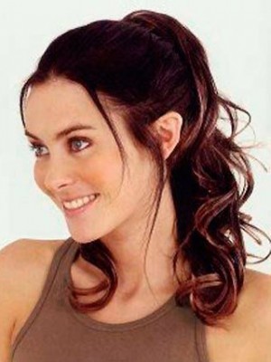 Wavy Layered With Clip Attachment Synthetic Ponytail