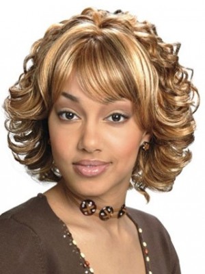 Sophisticated Synthetic Capless Wig