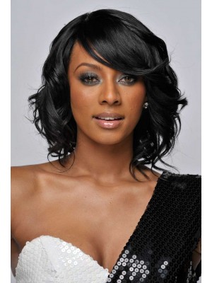 Womens Wavy Lace Front Synthetic Wig