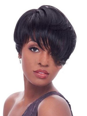 Synthetic Comely Straight Capless Wig