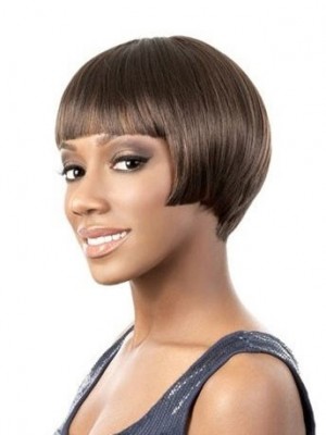 Lace Front Remy Hair Straight Wig