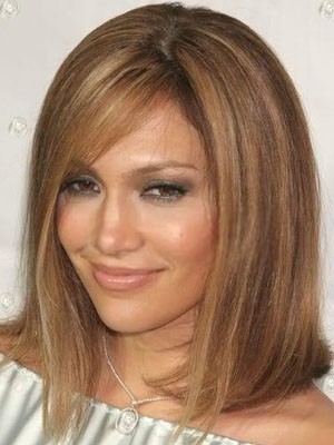 Chic Straight Lace Front Human Hair Wig