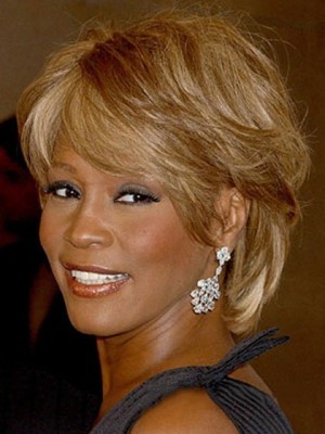 Short Cut Wavy African American Wig