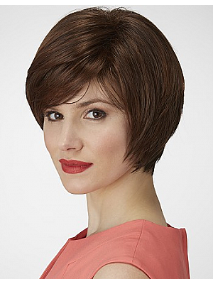 Short Straight Full Lace Synthetic Wig