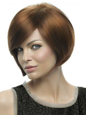 Straight Lace Front Synthetic Bob Wig