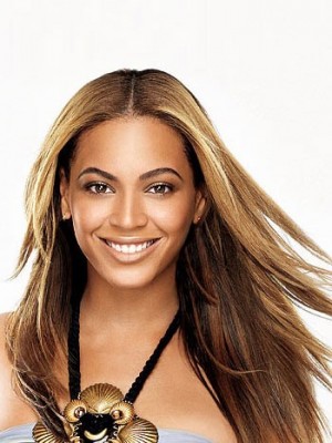 Beyonce Long Straight Synthetic Wig