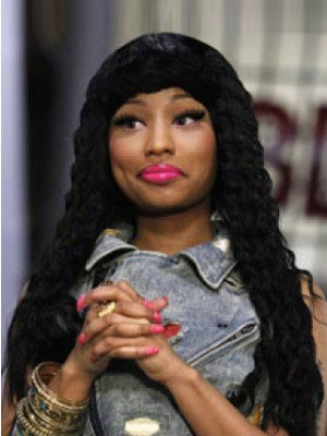 Nicki Minaj Lace Front Wavy Synthetic Hair Wig